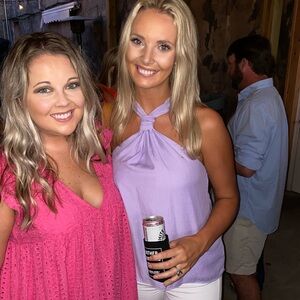 Purple DO+BE Halter Top